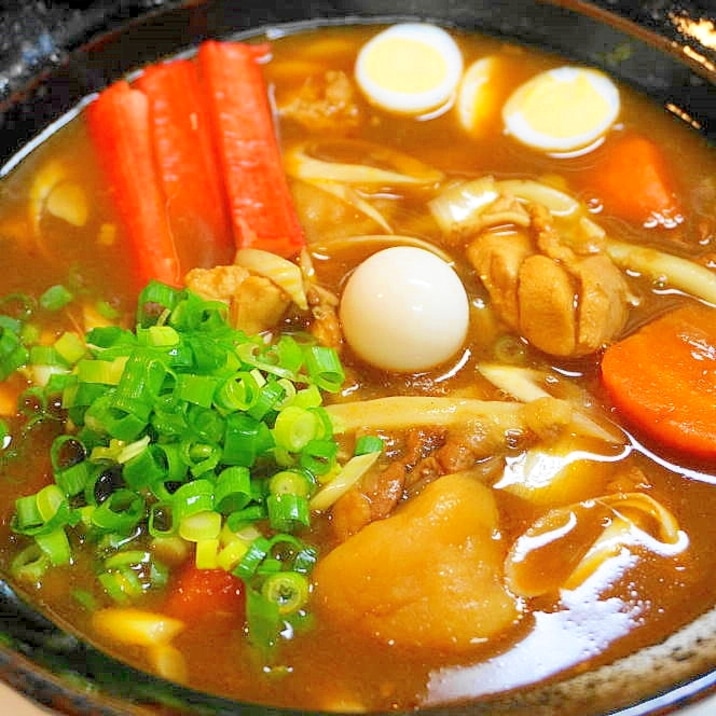 是非ともカレーを残して！蕎麦屋のカレーうどん